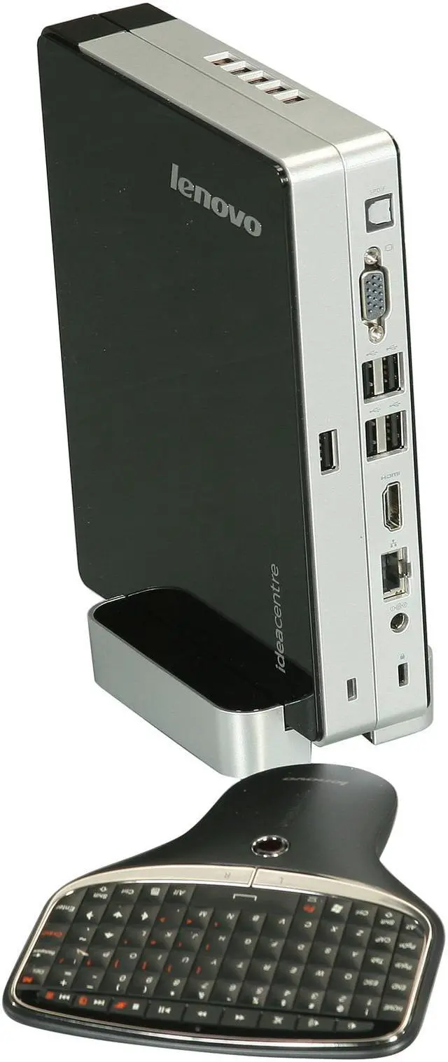 Main image of Lenovo Desktop PC IdeaCentre Q180 (31102NU) Intel Atom D2700 2GB DDR3 320GB HDD AMD Radeon HD 6450A Windows 7 Home Premium 64-bit