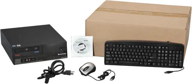 Alt view image 8 of 8 - ThinkCentre Desktop PC M57P 2.30GHz 2GB 160GB HDD Windows 7 Professional