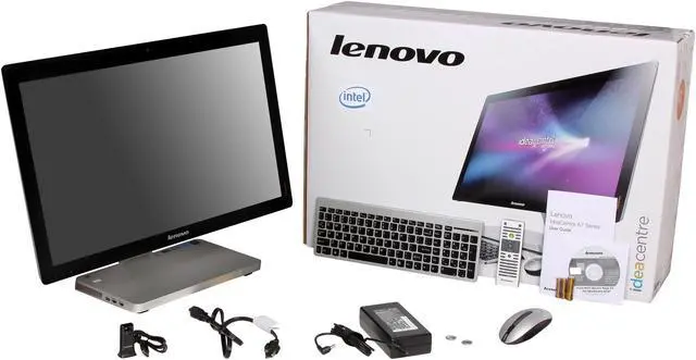 Alt view image 8 of 8 - Lenovo All-in-One PC IdeaCentre A720 (25643FU) Intel Core i5-3210M 6GB DDR3 500GB HDD 27" Touchscreen Windows 7 Home Premium 64-Bit