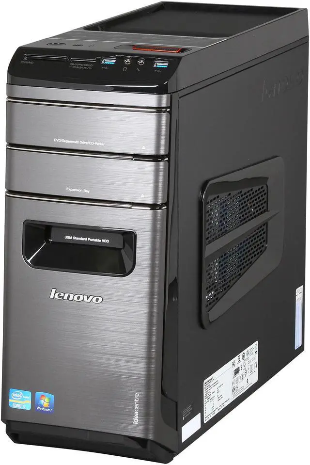 Alt view image 6 of 13 - Lenovo Desktop PC K430 (31091NU) Intel Core i7-3770 8GB DDR3 2TB HDD NVIDIA GeForce GT 620 1GB Windows 7 Home Premium 64-Bit