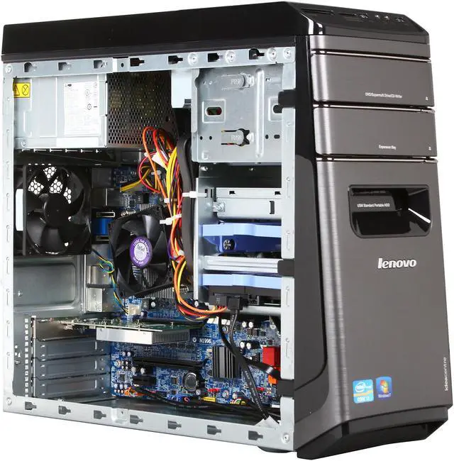 Alt view image 11 of 13 - Lenovo Desktop PC K430 (31091NU) Intel Core i7-3770 8GB DDR3 2TB HDD NVIDIA GeForce GT 620 1GB Windows 7 Home Premium 64-Bit