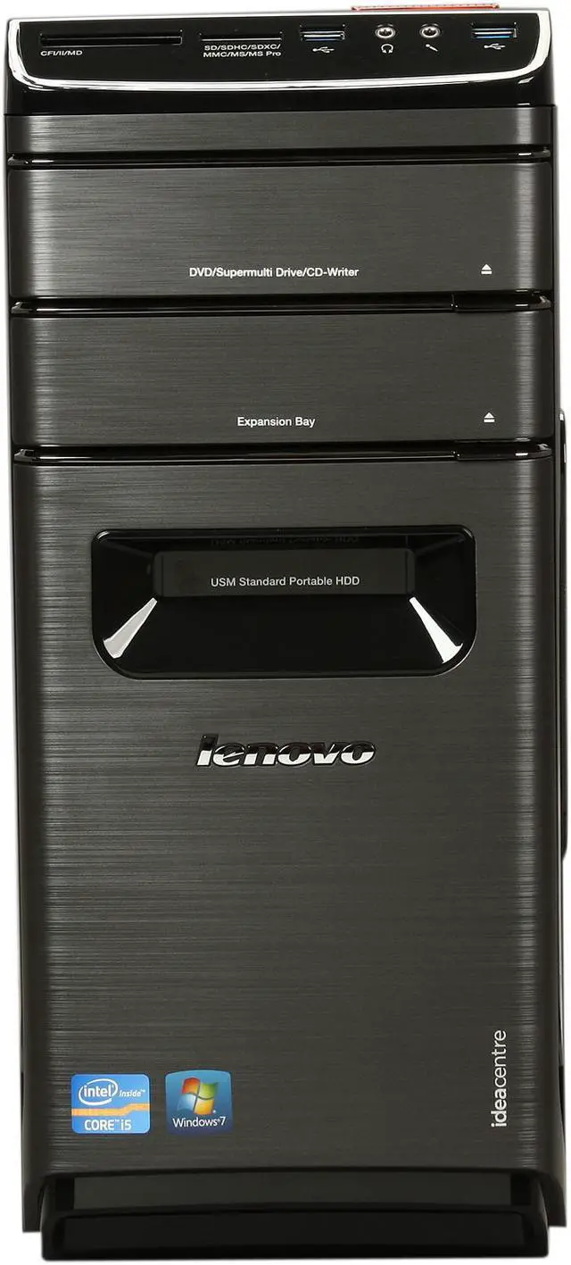 Alt view image 4 of 12 - Lenovo Desktop PC IdeaCentre K430 (31092FU) Intel Core i5-2320 12GB DDR3 2TB HDD NVIDIA GeForce GT 620 1GB Windows 7 Home Premium 64-Bit
