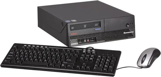 Main image of ThinkCentre Desktop PC M57 Core 2 Duo 2.3GHz 2GB 80GB HDD Windows 7 Home 18 Month Warranty