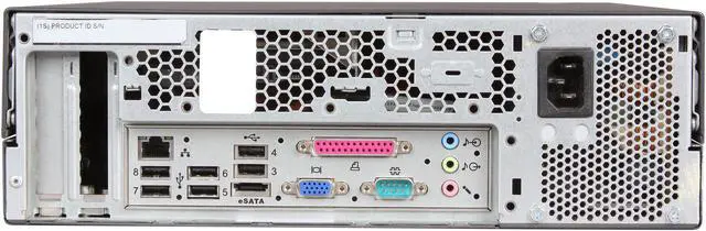 Alt view image 7 of 8 - ThinkCentre Desktop PC M57 Core 2 Duo 2.3GHz 2GB 80GB HDD Windows 7 Home 18 Month Warranty