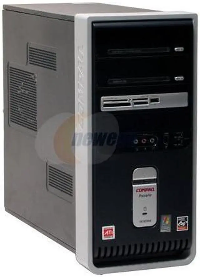 Alt view image 2 of 16 - COMPAQ Desktop PC Presario SR1630NX (ED878AA) 3500+(2.20 GHz) 512MB DDR 200GB HDD ATI Radeon Integrated Graphics Windows XP Home