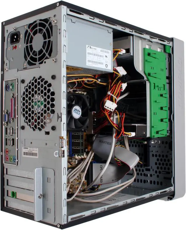 Alt view image 8 of 16 - COMPAQ Desktop PC Presario SR1630NX (ED878AA) 3500+(2.20 GHz) 512MB DDR 200GB HDD ATI Radeon Integrated Graphics Windows XP Home