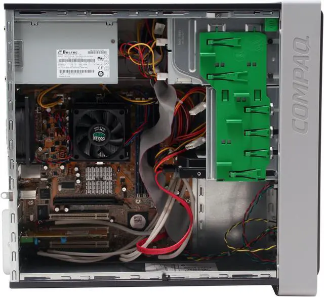 Alt view image 8 of 17 - COMPAQ Desktop PC Presario SR1650NX (ED881AA) 3500+(2.20 GHz) 1GB DDR 250GB HDD ATI Radeon X300 Windows XP Media Center