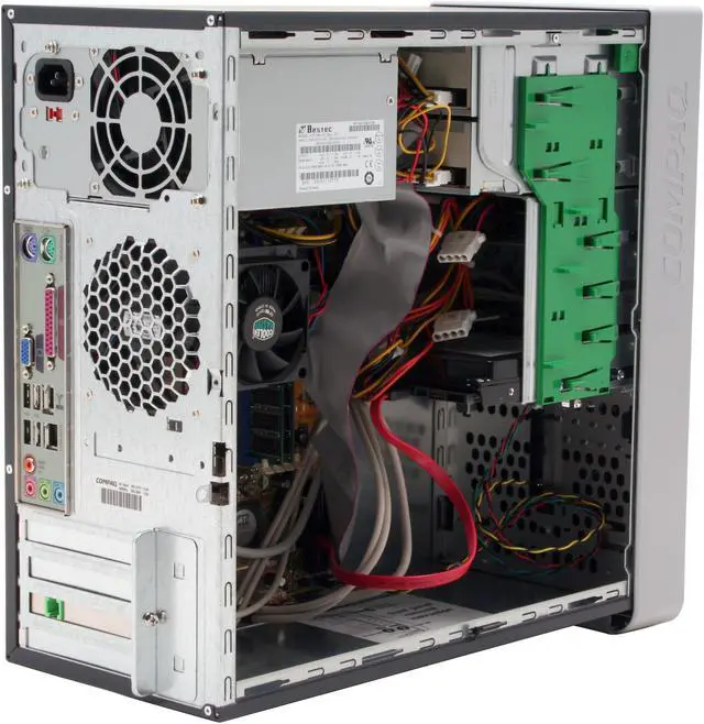 Alt view image 10 of 17 - COMPAQ Desktop PC Presario SR1650NX (ED881AA) 3500+(2.20 GHz) 1GB DDR 250GB HDD ATI Radeon X300 Windows XP Media Center