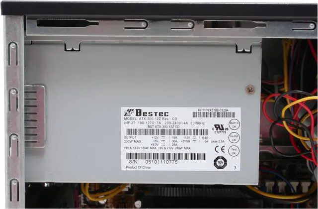 Alt view image 11 of 17 - COMPAQ Desktop PC Presario SR1650NX (ED881AA) 3500+(2.20 GHz) 1GB DDR 250GB HDD ATI Radeon X300 Windows XP Media Center