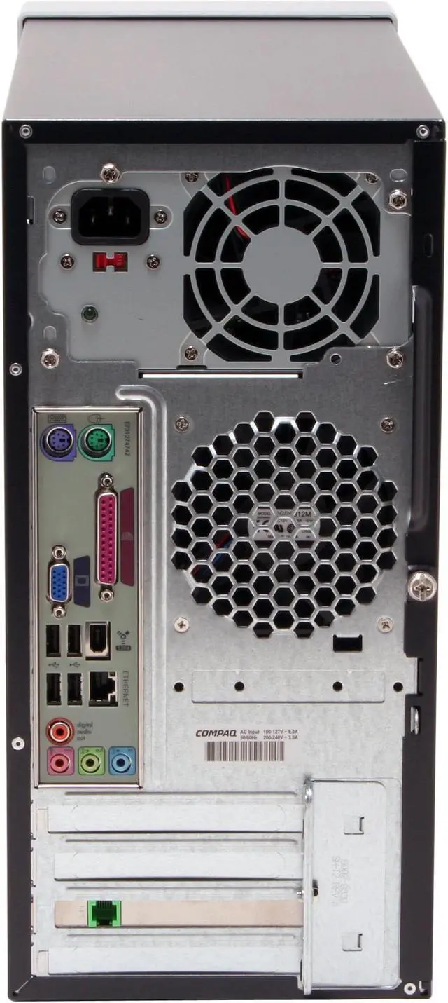 Alt view image 13 of 17 - COMPAQ Desktop PC Presario SR1650NX (ED881AA) 3500+(2.20 GHz) 1GB DDR 250GB HDD ATI Radeon X300 Windows XP Media Center