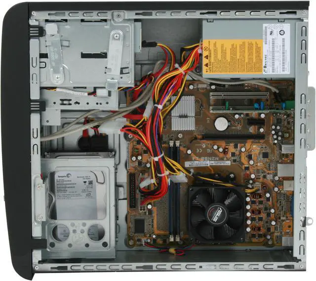 Alt view image 8 of 12 - COMPAQ Desktop PC Presario SR5223WM(GN573AAR) 3600+ 1GB DDR2 120GB HDD NVIDIA GeForce 6150 SE Windows Vista Home Basic