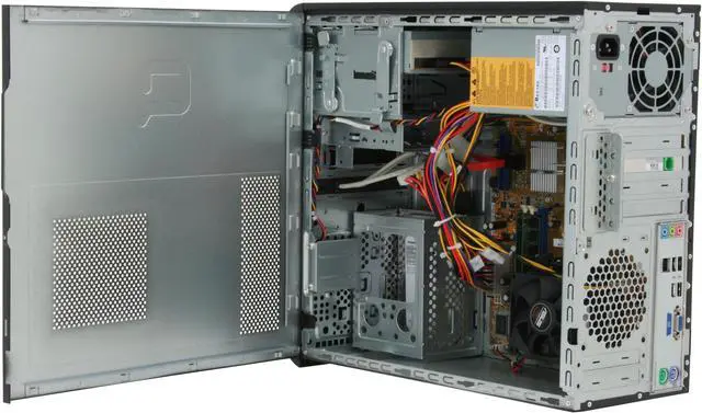 Alt view image 6 of 12 - COMPAQ Desktop PC Presario SR5223WM(GN573AAR) 3600+ 1GB DDR2 120GB HDD NVIDIA GeForce 6150 SE Windows Vista Home Basic