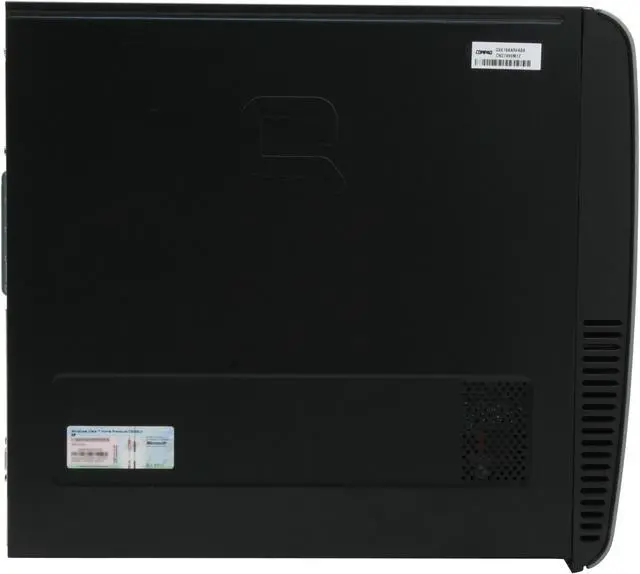 Alt view image 5 of 12 - COMPAQ Desktop PC Presario SR5350F(GX618AAR) Intel Pentium E2160 2GB DDR2 360GB HDD Intel GMA 950 Windows Vista Home Premium