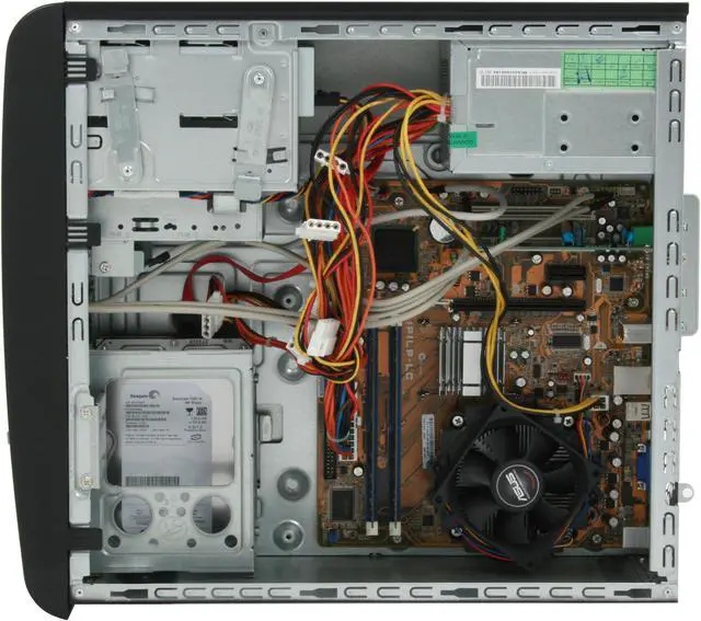 Alt view image 8 of 12 - COMPAQ Desktop PC Presario SR5350F(GX618AAR) Intel Pentium E2160 2GB DDR2 360GB HDD Intel GMA 950 Windows Vista Home Premium