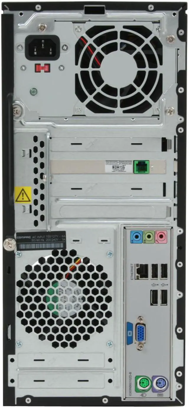 Alt view image 14 of 19 - COMPAQ Desktop PC Presario SR5510F(KQ513AA) 5000+ 2GB DDR2 500GB HDD NVIDIA GeForce 6150 SE Windows Vista Home Premium