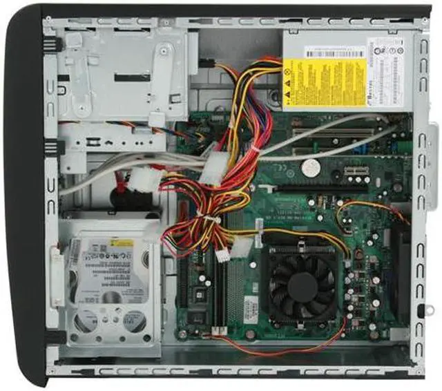 Alt view image 9 of 19 - COMPAQ Desktop PC Presario SR5510F(KQ513AA) 5000+ 2GB DDR2 500GB HDD NVIDIA GeForce 6150 SE Windows Vista Home Premium