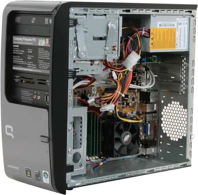 Compaq 5500 R COMPAQ Desktop PC Presario SR5550F(KQ514AA) 5400+ 3GB DDR2 500GB HDD ...