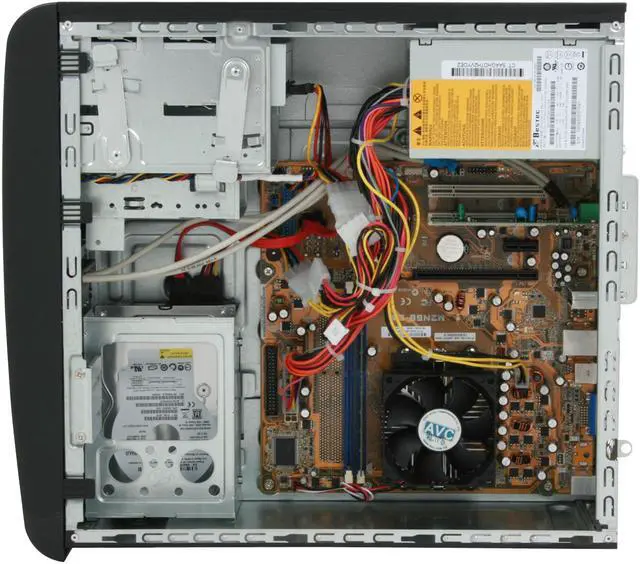 Alt view image 9 of 19 - COMPAQ Desktop PC Presario SR5505F(KT526AA) 4200+ 1GB DDR2 160GB HDD NVIDIA GeForce 6150 SE Windows Vista Home Premium