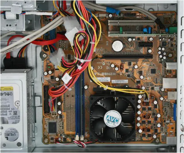 Alt view image 11 of 19 - COMPAQ Desktop PC Presario SR5505F(KT526AA) 4200+ 1GB DDR2 160GB HDD NVIDIA GeForce 6150 SE Windows Vista Home Premium