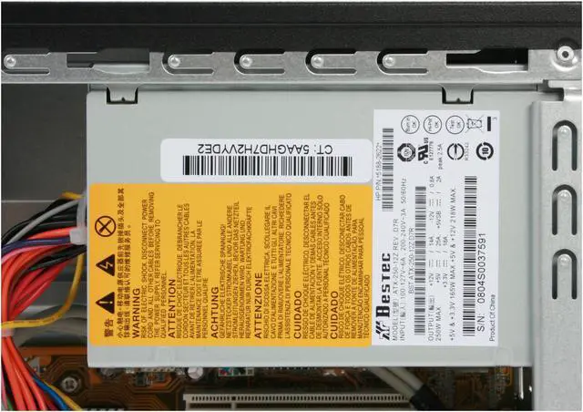Alt view image 12 of 19 - COMPAQ Desktop PC Presario SR5505F(KT526AA) 4200+ 1GB DDR2 160GB HDD NVIDIA GeForce 6150 SE Windows Vista Home Premium