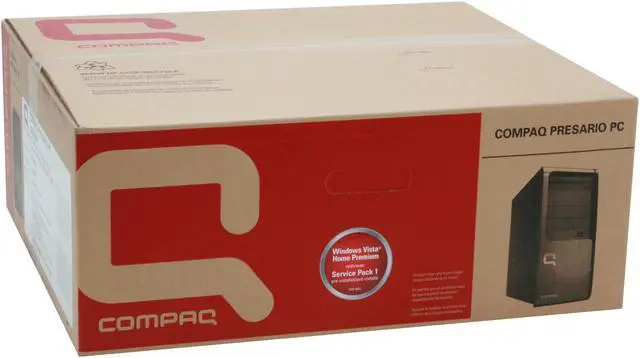 Alt view image 19 of 19 - COMPAQ Desktop PC Presario SR5505F(KT526AA) 4200+ 1GB DDR2 160GB HDD NVIDIA GeForce 6150 SE Windows Vista Home Premium