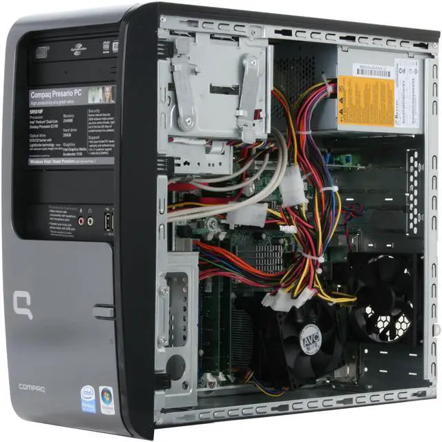 Alt view image 9 of 15 - COMPAQ Desktop PC Presario SR5518F(FJ379AA) Intel Pentium E2180 2GB DDR2 250GB HDD Intel GMA 3100 Windows Vista Home Premium