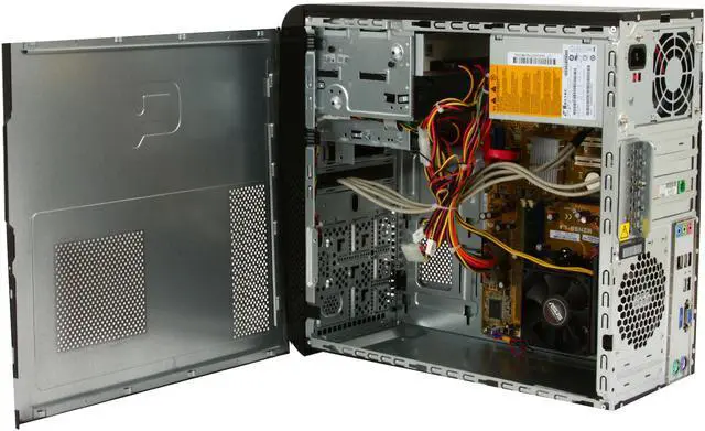 Alt view image 7 of 19 - COMPAQ Desktop PC Presario SR5605F(FK587AA) AMD Athlon 64 LE-1640 1GB DDR2 250GB HDD NVIDIA GeForce 6150 SE Windows Vista Home Premium