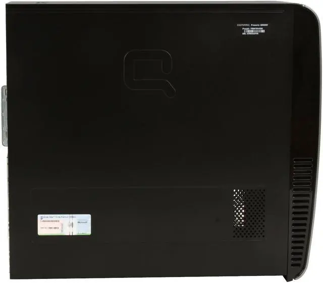 Alt view image 6 of 19 - COMPAQ Desktop PC Presario SR5605F(FK587AA) AMD Athlon 64 LE-1640 1GB DDR2 250GB HDD NVIDIA GeForce 6150 SE Windows Vista Home Premium