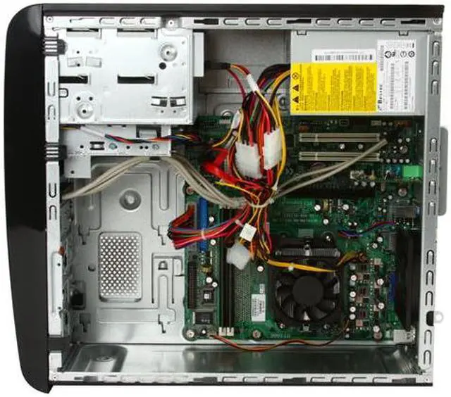 Alt view image 9 of 19 - COMPAQ Desktop PC Presario SR5610F(FK586AA) 4800+ 3GB DDR2 320GB HDD NVIDIA GeForce 6150 SE Windows Vista Home Premium