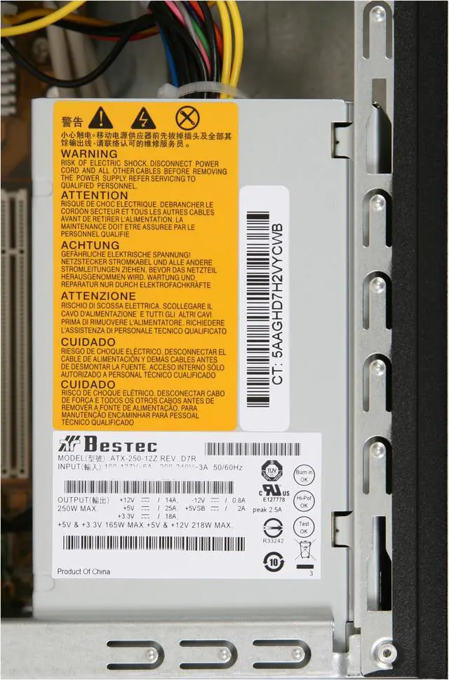 Alt view image 11 of 18 - COMPAQ Desktop PC Presario SR5505F(KT526AAR) 4200+ 1GB DDR2 160GB HDD NVIDIA GeForce 6150 SE Windows Vista Home Premium