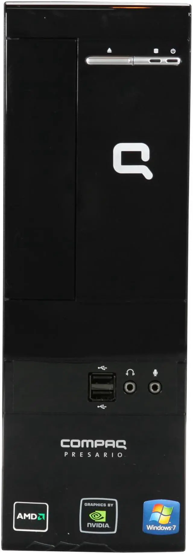 Alt view image 2 of 10 - COMPAQ Desktop PC Presario CQ4010F (NY650AA#ABA) AMD Sempron LE-1300 2GB DDR2 250GB HDD NVIDIA GeForce 6150 SE Windows 7 Home Premium 64-bit