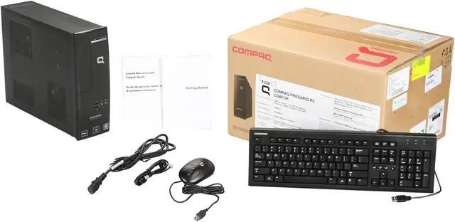 Alt view image 10 of 10 - COMPAQ Desktop PC Presario CQ4010F (NY650AA#ABA) AMD Sempron LE-1300 2GB DDR2 250GB HDD NVIDIA GeForce 6150 SE Windows 7 Home Premium 64-bit