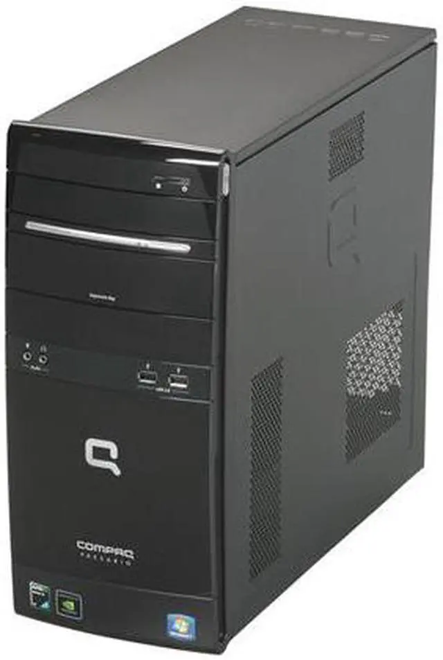 Alt view image 3 of 8 - COMPAQ Desktop PC Presario CQ5210F(NY540AA#ABL) AMD Athlon II X2 215 3GB DDR2 500GB HDD NVIDIA GeForce 6150 SE Windows 7 Home Premium 64-bit