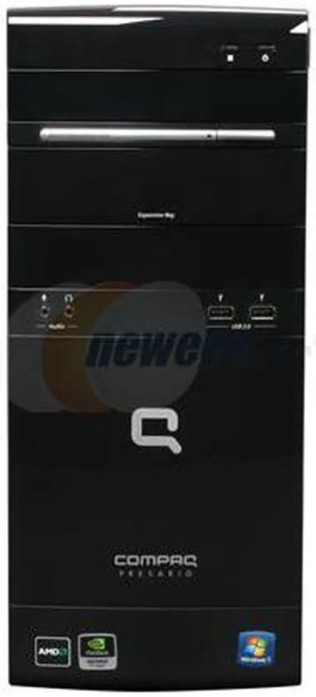 Alt view image 2 of 9 - COMPAQ Desktop PC Presario CQ5300F(AY026AA#ABA) AMD Sempron LE-1300 2GB DDR2 320GB HDD NVIDIA GeForce 6150 SE Windows 7 Home Premium 64-bit