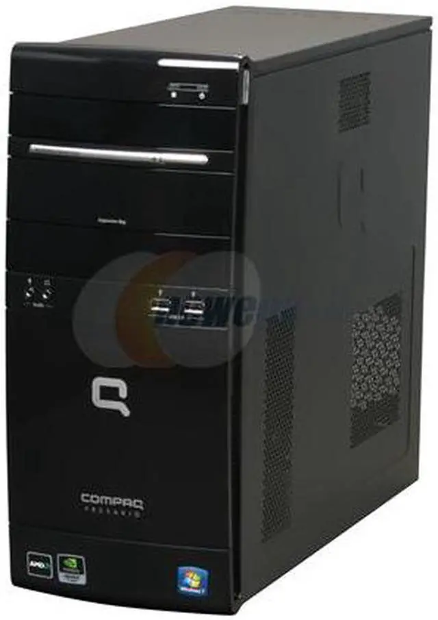 Alt view image 3 of 9 - COMPAQ Desktop PC Presario CQ5300F(AY026AA#ABA) AMD Sempron LE-1300 2GB DDR2 320GB HDD NVIDIA GeForce 6150 SE Windows 7 Home Premium 64-bit