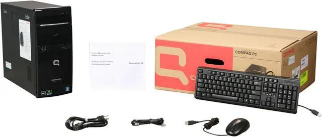 Alt view image 9 of 9 - COMPAQ Desktop PC Presario CQ5300F(AY026AA#ABA) AMD Sempron LE-1300 2GB DDR2 320GB HDD NVIDIA GeForce 6150 SE Windows 7 Home Premium 64-bit