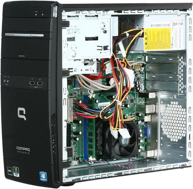 Alt view image 7 of 9 - COMPAQ Desktop PC CQ5500F (BQ471AA#ABA) AMD Sempron 140 2GB DDR2 500GB HDD NVIDIA GeForce 6150 SE Windows 7 Home Premium 64-bit