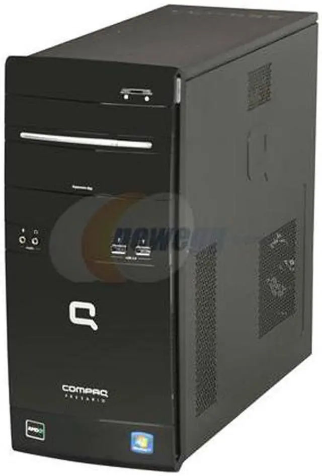 Alt view image 3 of 9 - COMPAQ Desktop PC Presario CQ5700F (BV516AA#ABA) 2GB DDR3 500GB HDD ATI Radeon 3000 IGP Windows 7 Home Premium 64-bit