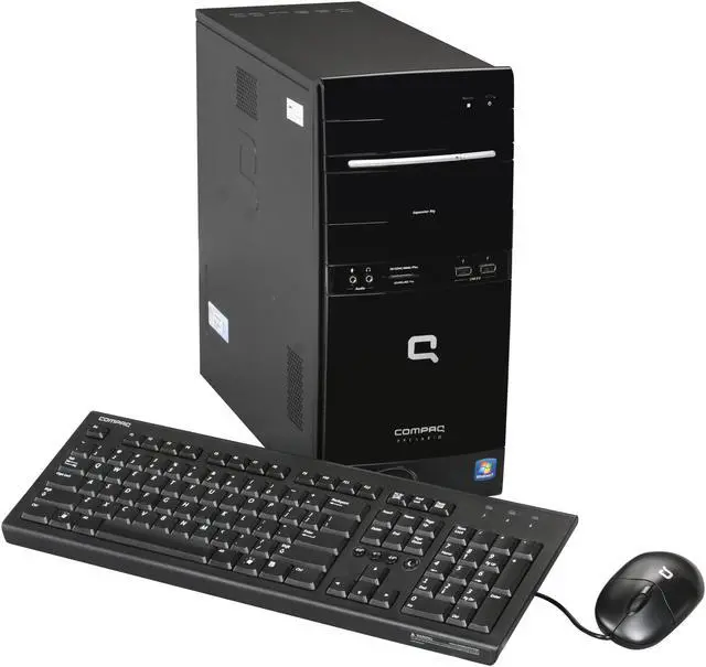 Main image of COMPAQ Desktop PC Presario CQ5604f (BT473AAR#ABA) 3GB DDR2 500GB HDD NVIDIA GeForce 6150 SE Windows 7 Home Premium 64-bit