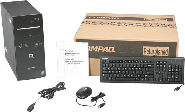 Alt view image 9 of 9 - COMPAQ Desktop PC Presario CQ5604f (BT473AAR#ABA) 3GB DDR2 500GB HDD NVIDIA GeForce 6150 SE Windows 7 Home Premium 64-bit