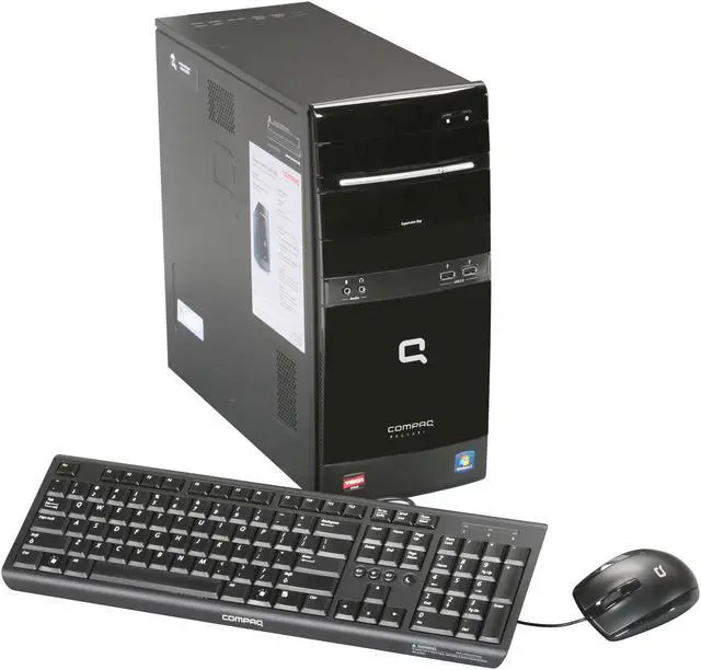 Main image of COMPAQ Desktop PC Presario CQ5810 (QN656AA#ABA) AMD E-350 2GB DDR3 500GB HDD AMD Radeon HD 6310 Windows 7 Home Premium 64-bit