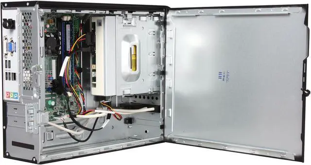 Alt view image 5 of 9 - COMPAQ Desktop PC 100B (XZ846UT#ABA) AMD E-350 2GB DDR3 500GB HDD AMD Radeon HD 6310 Windows 7 Professional 64-bit