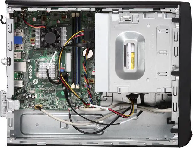 Alt view image 6 of 9 - COMPAQ Desktop PC 100B (XZ846UT#ABA) AMD E-350 2GB DDR3 500GB HDD AMD Radeon HD 6310 Windows 7 Professional 64-bit