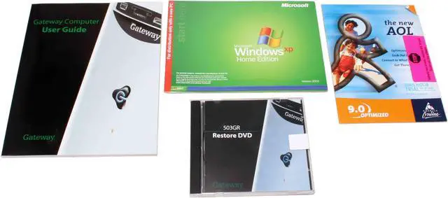 Alt view image 17 of 19 - Gateway Desktop PC 503GR 3.00GHz 1GB DDR 160GB HDD Intel GMA 900 Windows XP Home
