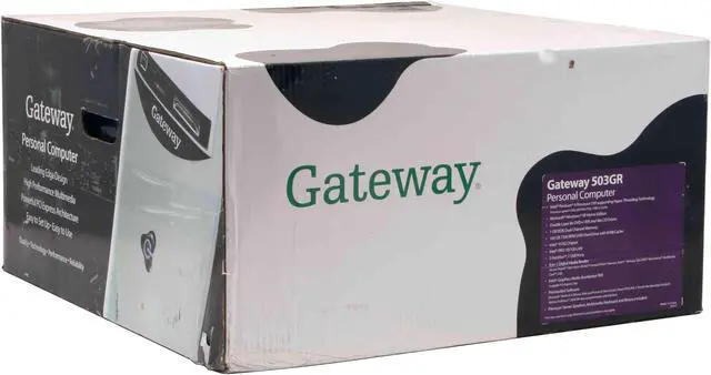 Alt view image 19 of 19 - Gateway Desktop PC 503GR 3.00GHz 1GB DDR 160GB HDD Intel GMA 900 Windows XP Home