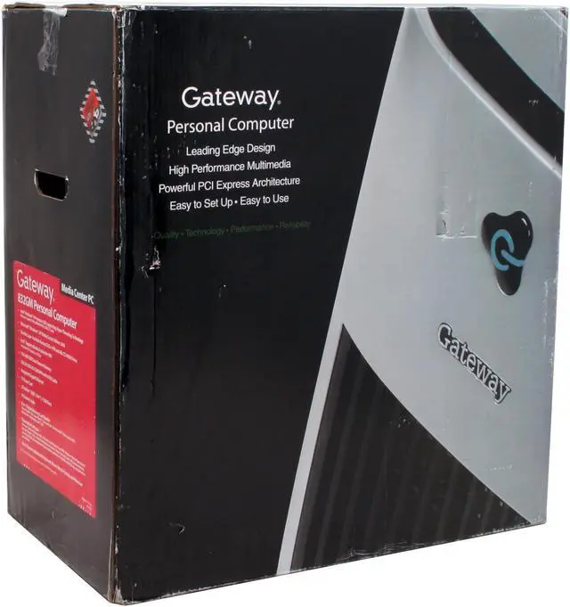 Alt view image 17 of 17 - Gateway Desktop PC 832GM Intel Pentium 4 630 1GB DDR 250GB HDD Intel GMA 900 Windows XP Media Center