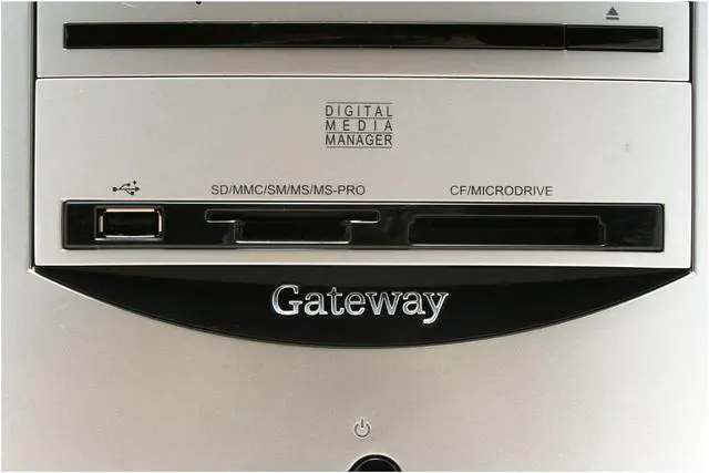 Alt view image 5 of 20 - Gateway Desktop PC 831GM Intel Pentium 4 630 512MB DDR 200GB HDD Intel GMA 900 Windows XP Media Center