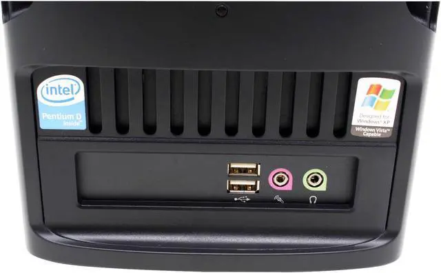 Alt view image 4 of 12 - Gateway Desktop PC E-1500 Series E-1500D (277551-8) Intel Pentium D 805 1GB DDR2 80GB HDD ATI Radeon Xpress 200 Integrated Windows XP Professional