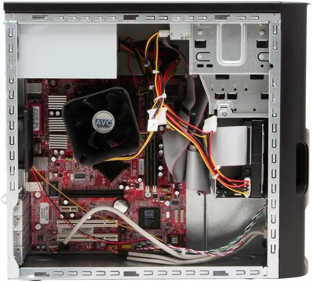 Alt view image 7 of 12 - Gateway Desktop PC E-1500 Series E-1500D (277551-8) Intel Pentium D 805 1GB DDR2 80GB HDD ATI Radeon Xpress 200 Integrated Windows XP Professional