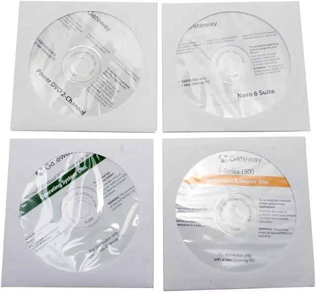 Alt view image 9 of 12 - Gateway Desktop PC E-1500 Series E-1500D (277551-8) Intel Pentium D 805 1GB DDR2 80GB HDD ATI Radeon Xpress 200 Integrated Windows XP Professional
